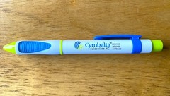 CYMBALTA Pharmaceutical Drug Rep Collectible Promotional Pen