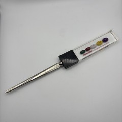 VTG Drug Rep Pharmaceutical Promo Letter Opener PREMARIN Lucite Encased Capsules