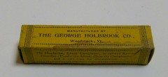 antique 1900s pharmaceutical box PATOKA LIVER PILLS Woodstock Vermont medical