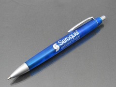 Seroquel Blue PEN, Sticky Notes, Page Flags Drug Rep Pharmaceutical Advertising
