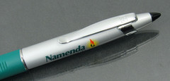 Namenda Heavy Metal Twist PEN w Stylus Drug Rep Pharmaceutical Promo Advertising