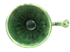 Vintage McCoy Green Schering Coricidin Pharmacy Mug