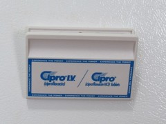 Cipro Lot PENS & Magnet Clip Drug Rep Pharmaceutical Promo Advertising Dry Ink