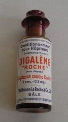DIGALENE ROCHE *COLLECTABLE UNOPENED ANTIQUE VINTAGE SWISS MEDICINE*