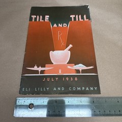 Tile And Till Magazine Eli Lilly And Company July 1938 Indianapolis Indiana
