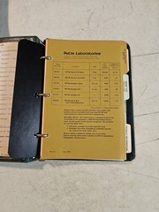 1970’s Smith Kline & French Pharmaceutical Price List & Product Data In Binder