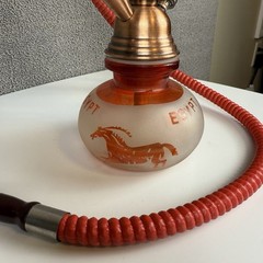 PREMIUM 12 INCH HOOKAH SHISHA NARGUILA GLASS WATER PIPE FROM EGYPT