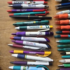 Massive Vintage Pharmaceutical Drug Rep Advertising Pen Lot Of 93
