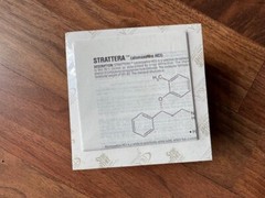 POST IT NOTE Cube Stattera Pharmaceutical Drug Rep Advertising Sealed Note Pad