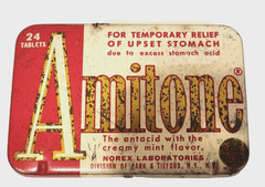 Vtg. Medication Tins , Set of 4,St. Joseph,Amitone, Isodettes,Natures Remedy