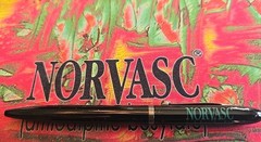 NORVASC Mouse Pad & Pens Medical Advertising Pharmaceutical Vintage Pens Write