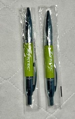 Zyrtec Metal Pens Pharmaceutical Heavy Ball Point Click NEW Tested Works RARE