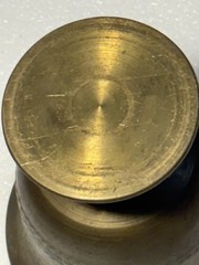 Vintage 1940s – 50s Solid Brass Mortar and Pestle Greek Key Design Pattern 3.5lb
