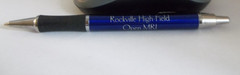 Promotional Pen Metal w/Rubberized Grip – Medium Weight – Rockwell High Open MRI