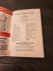 Vintage Cepacol Promo Bridge Bidding Guide 1967