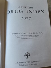 American Drug Index 1977 – Opium, Cocaine