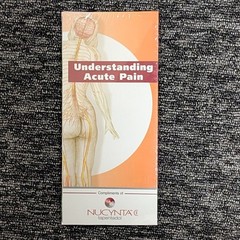 Drug Rep Education Resource Booklet Paperback Pamphlet Understanding Acute Pain
