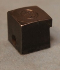 Vintage CADUCEUS RP Registered Pharmacist Pin STEEL STAMPING DIE CG412