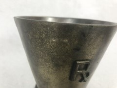 VTG Metal William Proctor Jr RX Secundum Artem Schering Mortar and Pestle