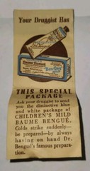 Vintage Baume Bengue „Ben-Gay“ Tube in Original Box With Paperwork 1930s