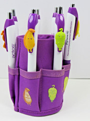 Actos LOT Character PENS, HOLDER CLIPS Drug Rep Pharmaceutical Promo Advertising