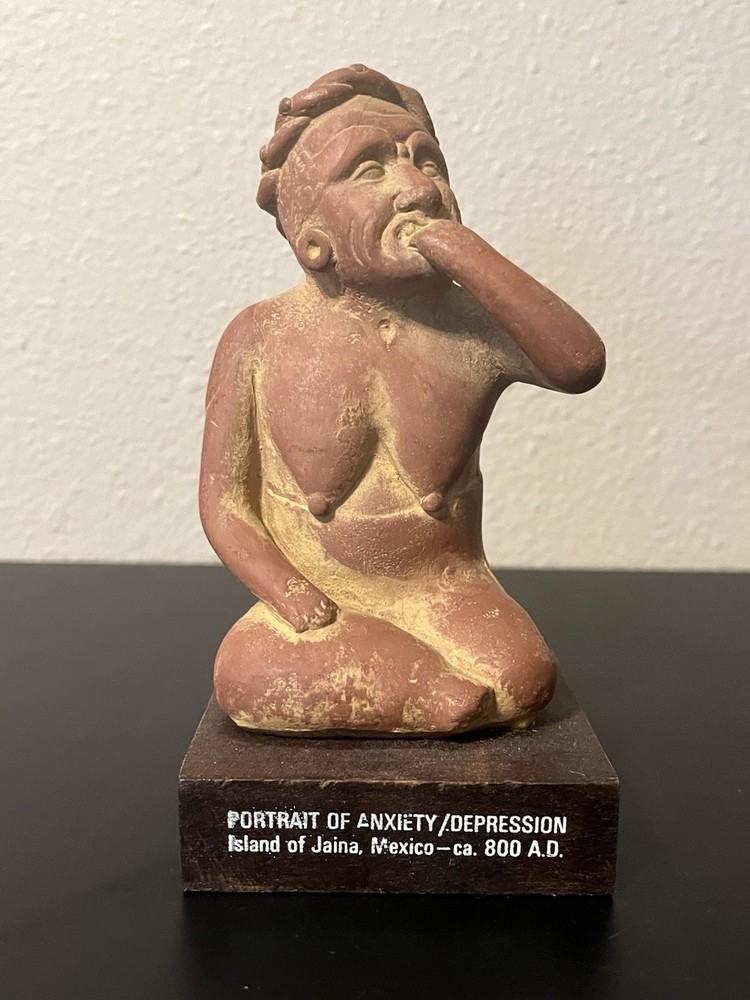 Vintage Schering Etrafon Anxiety Depression Pharmaceutical Ad Jaina Mexico