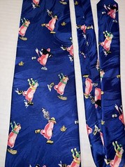 Atrovent Nasal Spray – Silk Neck Tie -Runny Nose ENT Dr -Rare HTF – Made In USA!
