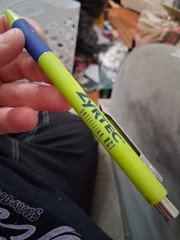 Zyrtec Green/Blue Pen-pharmaceutical drug rep collectibles