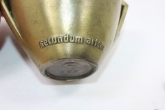 Rx Pharmacy Class 1972 Secundum Artem Heavy Brass/Bronze? Mortar and Pestle