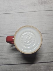 DYAZIDE Pharmaceutical Drug Rep Promotional Mug Coffee Cup-Red-RARE! – England