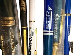 Lot 15 Big Pharma Vintage Drug Rep Pain Med Diabetes Pens Ultram Celebrex Glyset