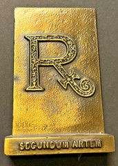 Vintage- Pharmacy Rx Bronze Advertising Premium Tinactin 1976 Paperweight