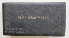 Vintage Aloe Hemometer (Blood Hemoglobin Level Tester – early to mid 1900s)