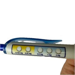 Pharmaceutical Drug Rep Pen Klonopin Clonazepam Wafers Blue & White Click