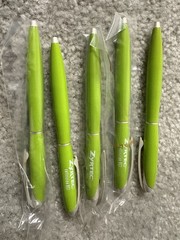 Five Zyrtec Pharmaceutical Drug Rep Heavy Metal Pens Discontinued