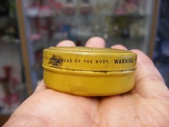 Antique Vtg Medical Dental Pharmacy – Peterson Co. Buffalo NY Ointment Tin