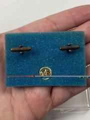 New Vintage Schering Laboratories Pharmacy Cuff Links „Most Trusted Profession“