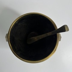 Rx Pharmacy Class 1972 Secundum Artem Brass Mortar and Pestle Schering HEAVY