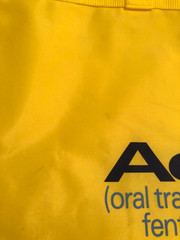 Vtg Actiq Fentanyl Zipper Tote Bag Pharmaceutical Drug Rep Promo Merch Rare HTF