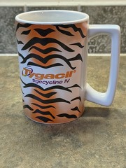 Tygacil Drug Rep Promo Coffee Mug Cup Wyeth Pharmaceutical Pharma Tigecycline IV