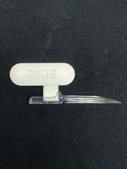 Roche Bactrim-DS Letter Opener Drug Rep Pharmaceutical Advertising Pharmacy RARE