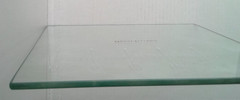 Rare Vintage Owens – Illinois Pill Tile (Graduated) Flat thick glass 10″ X 10″
