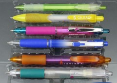Lot of 10 Translucent PENS Drug Rep Pharmaceutical Promo Medical Advertising