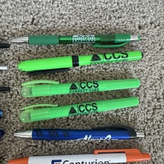 26 – Plastic & Metal Medical Pens – Collectible – Rare