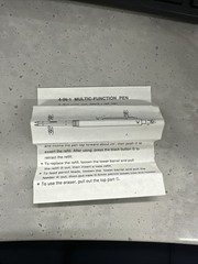 Vintage Pharmaceutical 4-in-1 Promo Pen – Pencil Works – Medical Rep Collectible