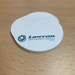 LIPITOR Pharmaceutical Drug Rep Advertising Sticky Notepad Calcium Office Supply