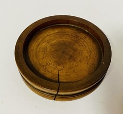 Original Antique Apothecary Chemist Turned Boxwood Treen Pill Rounders Finishers