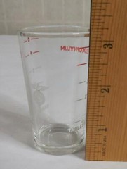 Elixophyllin Asthma Medication Dosing Shot Glass Measuring Cup 5 Tablespoons