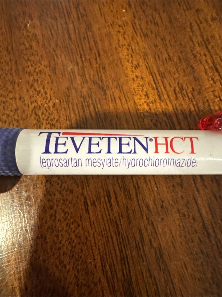 Pharmaceutical Marketing Vintage Promotional Pen Teveten HCT