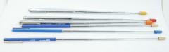 6 Drug Company Chrome Or Blue (Omnipaque) Telescoping Pointers